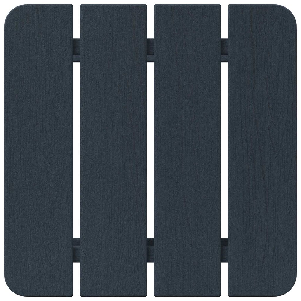 vidaXL Τραπέζι Adirondack Ναυτικό Μπλε 38x38x46 εκ. HDPE