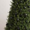 vidaXL Σετ Μπάλες Χριστουγεννιάτικες 111 τεμ. Μαύρο από Πολυστυρένιο