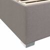vidaXL Σκελετός Κρεβατιού Taupe 80 x 200 cm ύφασμα