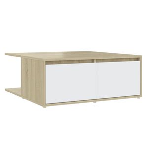 vidaXL &Tau;&rho;&alpha;&pi;&epsilon;&zeta;ά&kappa;&iota; &Sigma;&alpha;&lambda;&omicron;&nu;&iota;&omicron;ύ &Lambda;&epsilon;&upsilon;&kappa;ό/Sonoma &Delta;&rho;&upsilon;&sigmaf; 80x80x31 &epsilon;&kappa;. &Epsilon;&pi;&epsilon;&xi;. &Xi;ύ&lambda;&omicron;