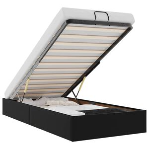 vidaXL Πλαίσιο κρεβατιού οθωμανικού κρεβατιού χωρίς στρώμα Λευκό