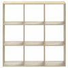 vidaXL Βιβλιοθήκη Sonoma Δρυς 102x32x102 εκ. από Επεξεργασμένο Ξύλο