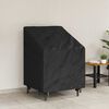 vidaXL Κάλυμμα Κήπου για Καρέκλα Μαύρο 75 x 78 x 65 / 100 εκ Ύφασμα 600D
