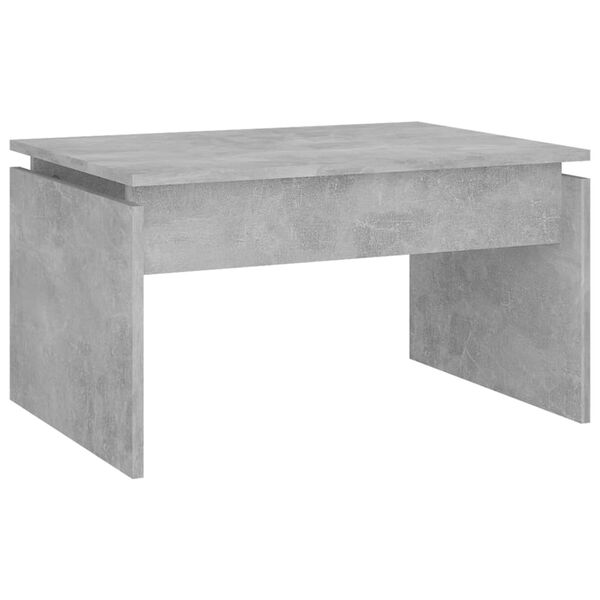 vidaXL Τραπεζάκι Σαλονιού Γκρι Σκυρ. 68 x 50 x 38 εκ. από Επεξ. Ξύλο
