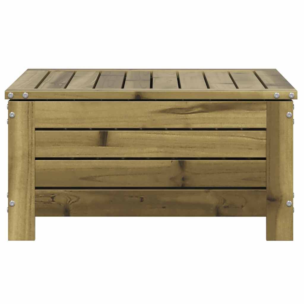 vidaXL Υποπόδιο Κήπου 62 x 63,5 x 32 εκ. από Εμποτισμένο Ξύλο Πεύκου