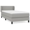 vidaXL &Kappa;&rho;&epsilon;&beta;ά&tau;&iota; Boxspring &mu;&epsilon; &Sigma;&tau;&rho;ώ&mu;&alpha; &Alpha;&nu;&omicron;&iota;&chi;&tau;ό &Gamma;&kappa;&rho;&iota; 90x190 &epsilon;&kappa;. &Upsilon;&phi;&alpha;&sigma;&mu;ά&tau;&iota;&nu;&omicron;
