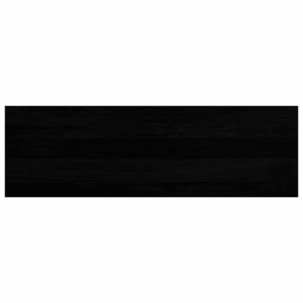 vidaXL Πέλματα Σκάλας 12 τεμάχια Σκούρο καφέ 80x25x2cm Ξύλο μασίφ δρυς
