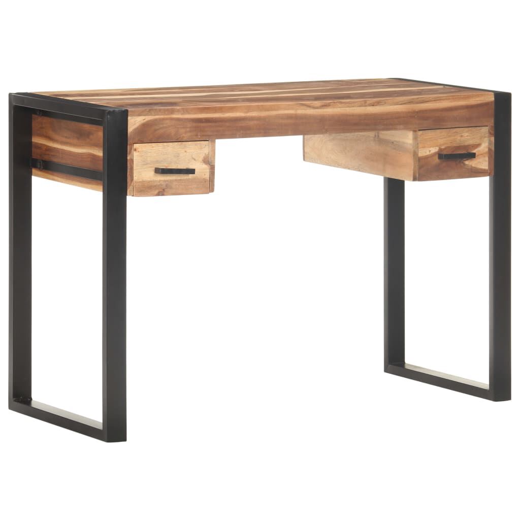 vidaXL Γραφείο 110 x 50 x 76 εκ. από Μασίφ Ξύλο