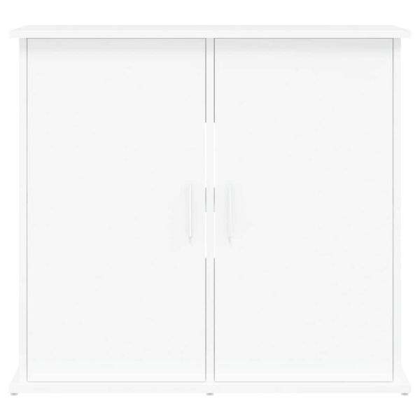 vidaXL Βάση Ενυδρείου Λευκή 81 x 36 x 73 εκ. από Επεξεργασμένο Ξύλο