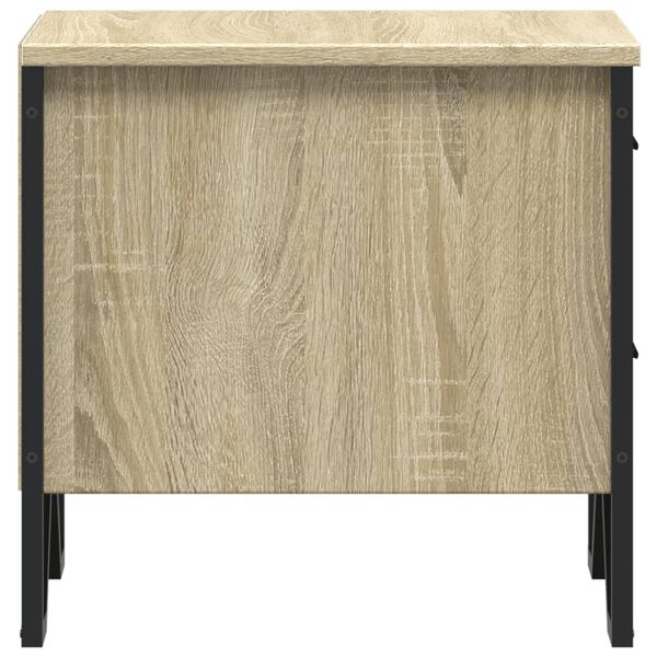 vidaXL Κομοδίνο Sonoma Δρυς 40x41x40 εκ. από Επεξεργασμένο Ξύλο