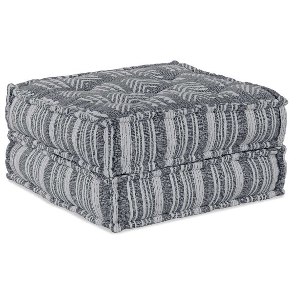 vidaXL Pouffe Modular σε γκρι - 70x70x36 εκ. ύφασμα