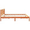 vidaXL Σκελετός Κρεβατιού Καφέ κεριού 180 x 200 cm Μασίφ ξύλο πεύκου