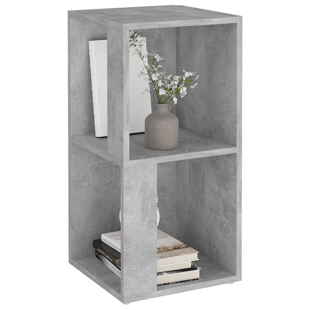 vidaXL Ντουλάπι Γωνιακό Γκρι Σκυροδέματος 33x33x67 εκ. από Επεξ. Ξύλο
