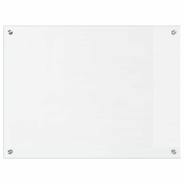 vidaXL Πίσω Πάνελ Κουζίνας Διαφανές 80 x 60 cm σκληρυμένο γυαλί