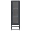 vidaXL Highboard Ανθρακί 36x39x123 cm Ατσάλι ψυχρής έλασης