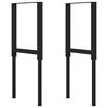 πάγκος εργασίας vidaXL 80x60x(71,5-98) cm Μασίφ Ξύλο Δρυς