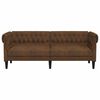 vidaXL Καναπές Chesterfield Άλλο Καφέ 201.5 x 74.5 x 74.5 εκατοστά