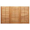 vidaXL Σέτ φαγητού για κήπο 5 pcs Καφέ Μασίφ ξύλο teak