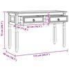 vidaXL End Table &Lambda;&epsilon;&upsilon;&kappa;ό 115 x 46 x 73 &epsilon;&kappa; &Sigma;&tau;&epsilon;&rho;&epsilon;ά &xi;&upsilon;&lambda;&epsilon;ί&alpha; &pi;&epsilon;ύ&kappa;&omicron;&upsilon;