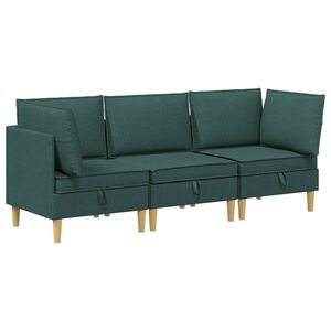 vidaXL &Sigma;&epsilon;&tau; &Epsilon;&pi;ί&pi;&lambda;&omega;&nu; &Sigma;&alpha;&lambda;&omicron;&nu;&iota;&omicron;ύ &mu;&epsilon; &mu;&alpha;&xi;&iota;&lambda;ά&rho;&iota; 3 pcs &Sigma;&kappa;&omicron;ύ&rho;&omicron; &Pi;&rho;ά&sigma;&iota;&nu;&omicron; Ύ&phi;&alpha;&sigma;&mu;&alpha;