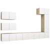 White_and_sonoma_oak