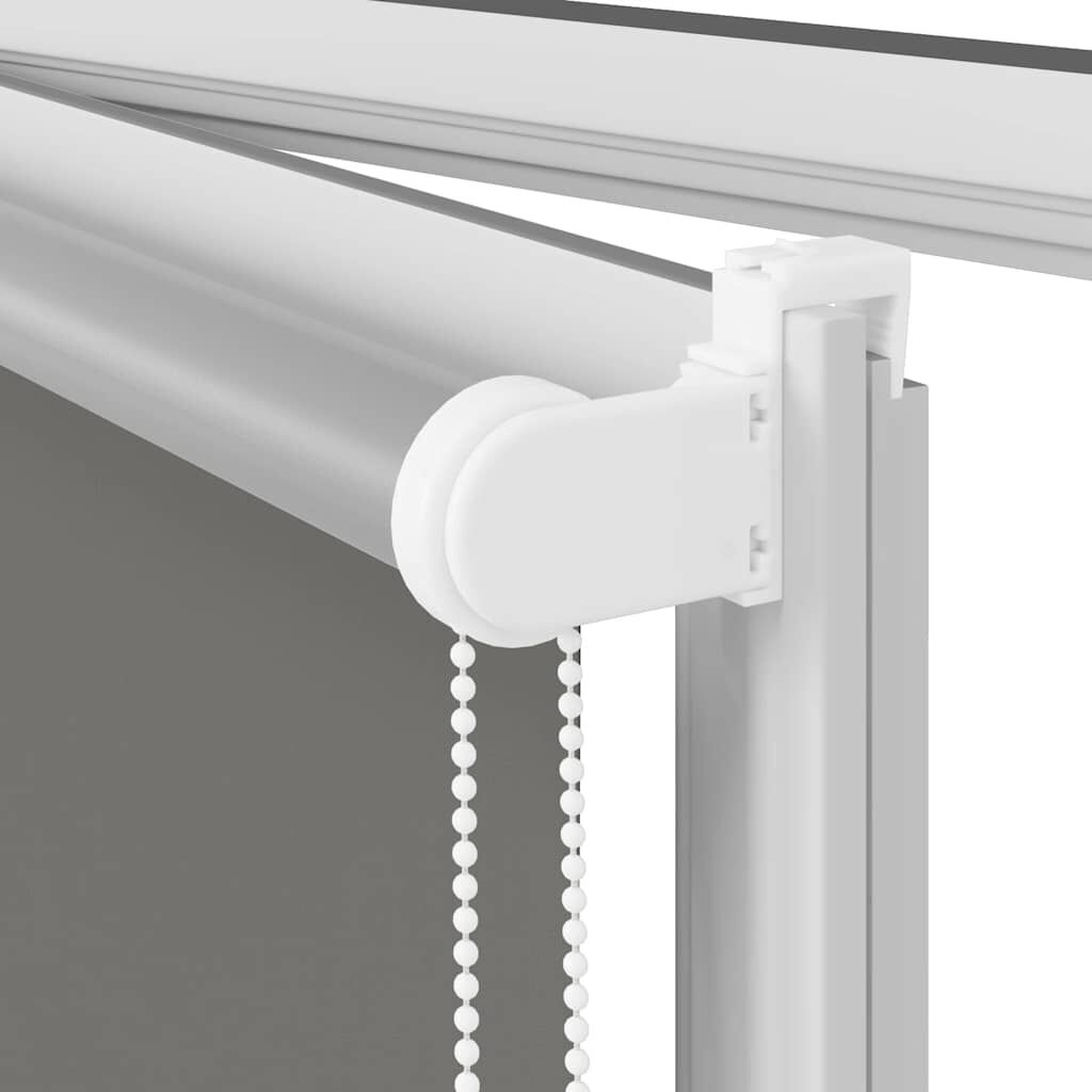 vidaXL Roller Blind Blackout γκρί 135x210 cm Πλάτος υφάσματος 131,6cm