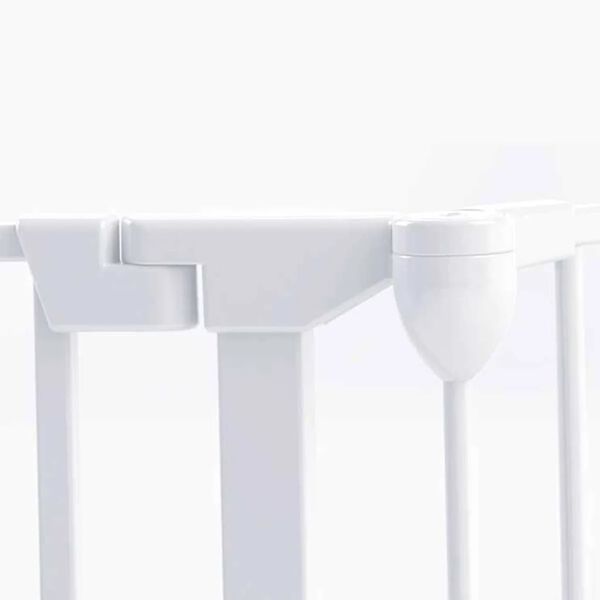 Noma Πόρτα Ασφαλείας με 5 Πάνελ Modular Λευκή Μεταλλική 94047