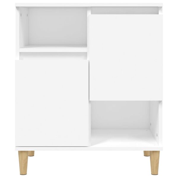 vidaXL Ντουλάπια 2 τεμ. Λευκά 60 x 35 x 70 εκ. από Επεξεργασμένο Ξύλο