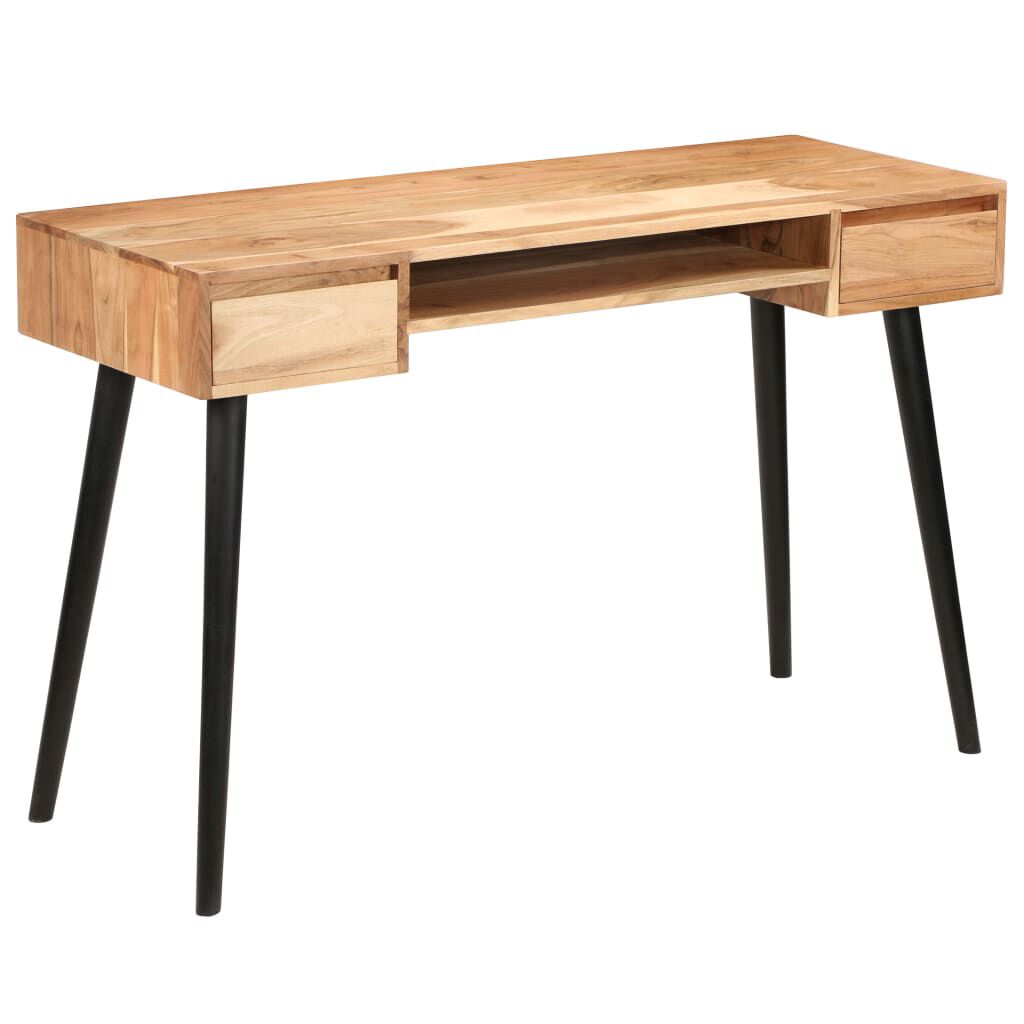 vidaXL Γραφείο 118 x 45 x 76 εκ. από Μασίφ Ξύλο Ακακίας