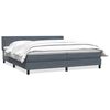 vidaXL Box Spring &Kappa;&rho;&epsilon;&beta;ά&tau;&iota; &mu;&epsilon; &sigma;&tau;&rho;ώ&mu;&alpha; &Sigma;&kappa;&omicron;ύ&rho;&omicron; &gamma;&kappa;&rho;&iota; 180x220 &epsilon;&kappa;. &Beta;&epsilon;&lambda;&omicron;ύ&delta;&iota;&nu;&omicron;