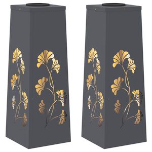 vidaXL &Eta;&lambda;&iota;&alpha;&kappa;ό LED &Phi;&omega;&sigmaf; &Delta;&rho;ό&mu;&omicron;&upsilon; 2 &tau;&mu;&chi;. &Theta;&epsilon;&rho;&mu;ό &lambda;&epsilon;&upsilon;&kappa;ό 18 x 18 x 50 &epsilon;&kappa;.