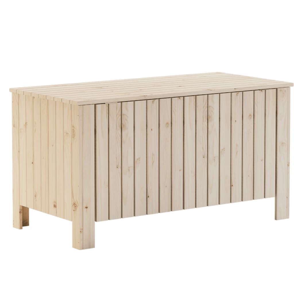 vidaXL Κουτί Αποθήκευσης με Καπάκι RANA 100x49x54εκ. Μασίφ Ξύλο Πεύκου