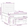 vidaXL &Kappa;&rho;&epsilon;&beta;ά&tau;&iota; Boxspring &mu;&epsilon; &Sigma;&tau;&rho;ώ&mu;&alpha; &Rho;&omicron;&zeta; 120x190 &epsilon;&kappa;. &Beta;&epsilon;&lambda;&omicron;ύ&delta;&iota;&nu;&omicron;