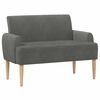 vidaXL Love seat &mu;&epsilon; &kappa;&omicron;&upsilon;&mu;&pi;&iota;ά &Sigma;&kappa;&omicron;ύ&rho;&omicron; &Gamma;&kappa;&rho;&iota; 116 x 67 x 81 &epsilon;&kappa;