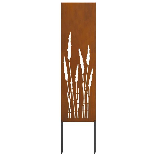 vidaXL Οθόνη Ιδιωτικότητας Κήπου Σκ rusty 32 χ 140 εκ