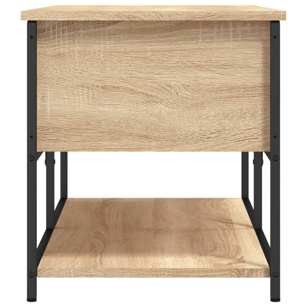 vidaXL Παγκάκι Αποθήκευσης Sonoma Δρυς 100x42,5x47 εκ. Επεξεργ. Ξύλο