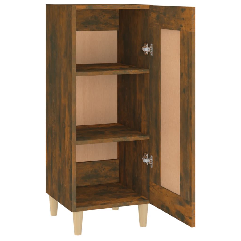vidaXL Ντουλάπι Καπνιστή Δρυς 34,5 x 34 x 90 εκ. Επεξεργασμένο Ξύλο