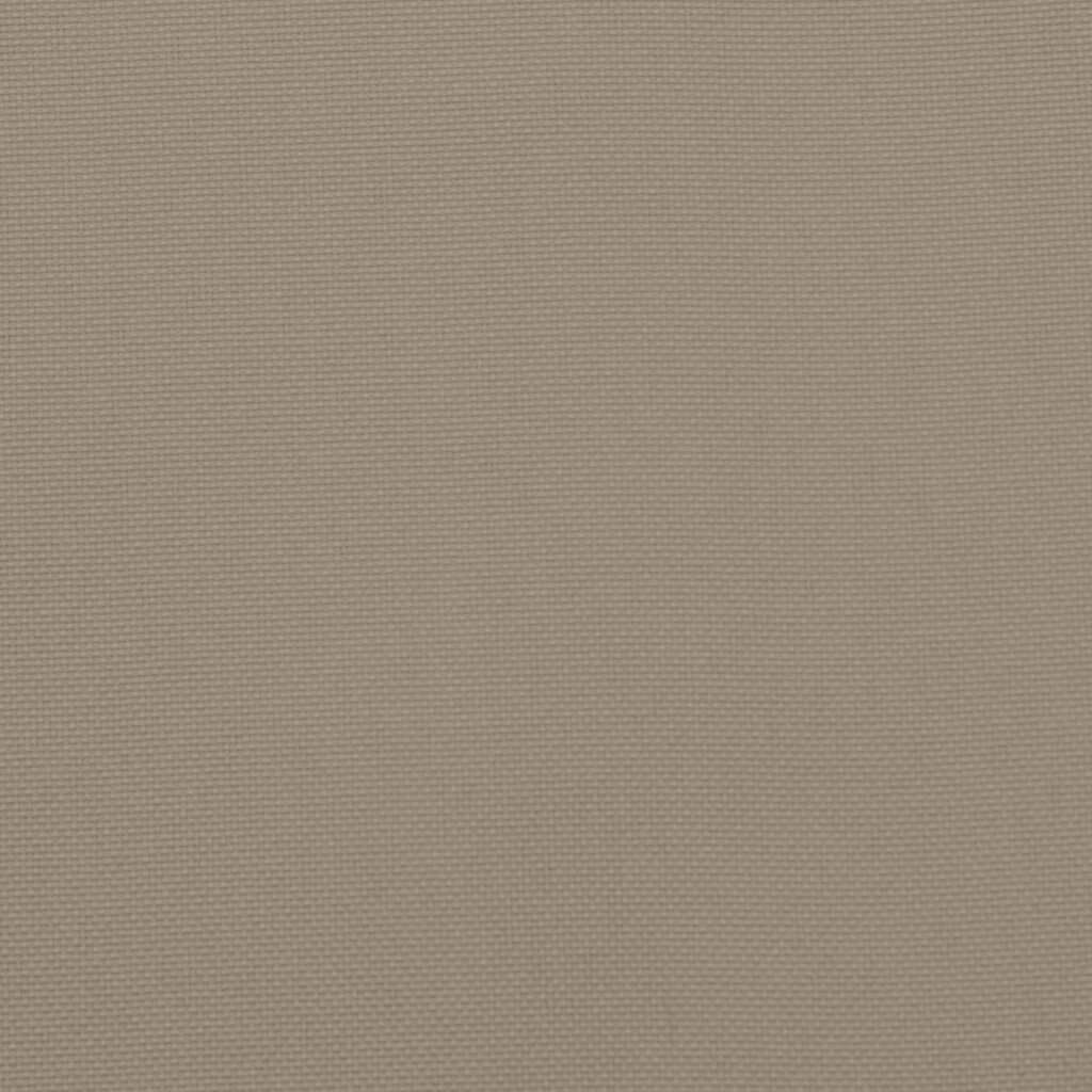 vidaXL Μαξιλάρι Ξαπλώστρας Taupe 186x58x4εκ. από Ύφασμα Oxford