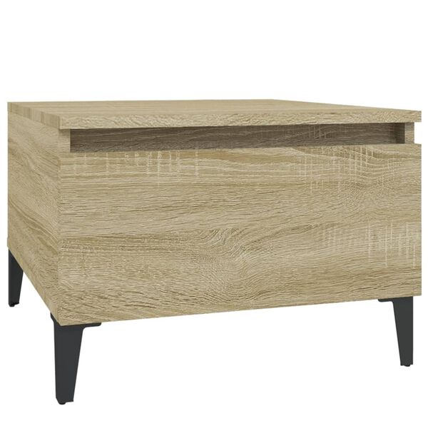 vidaXL Τραπεζάκια Σαλονιού 2 τεμ. Sonoma Δρυς 50x46x35 εκ. Επεξ. Ξύλο