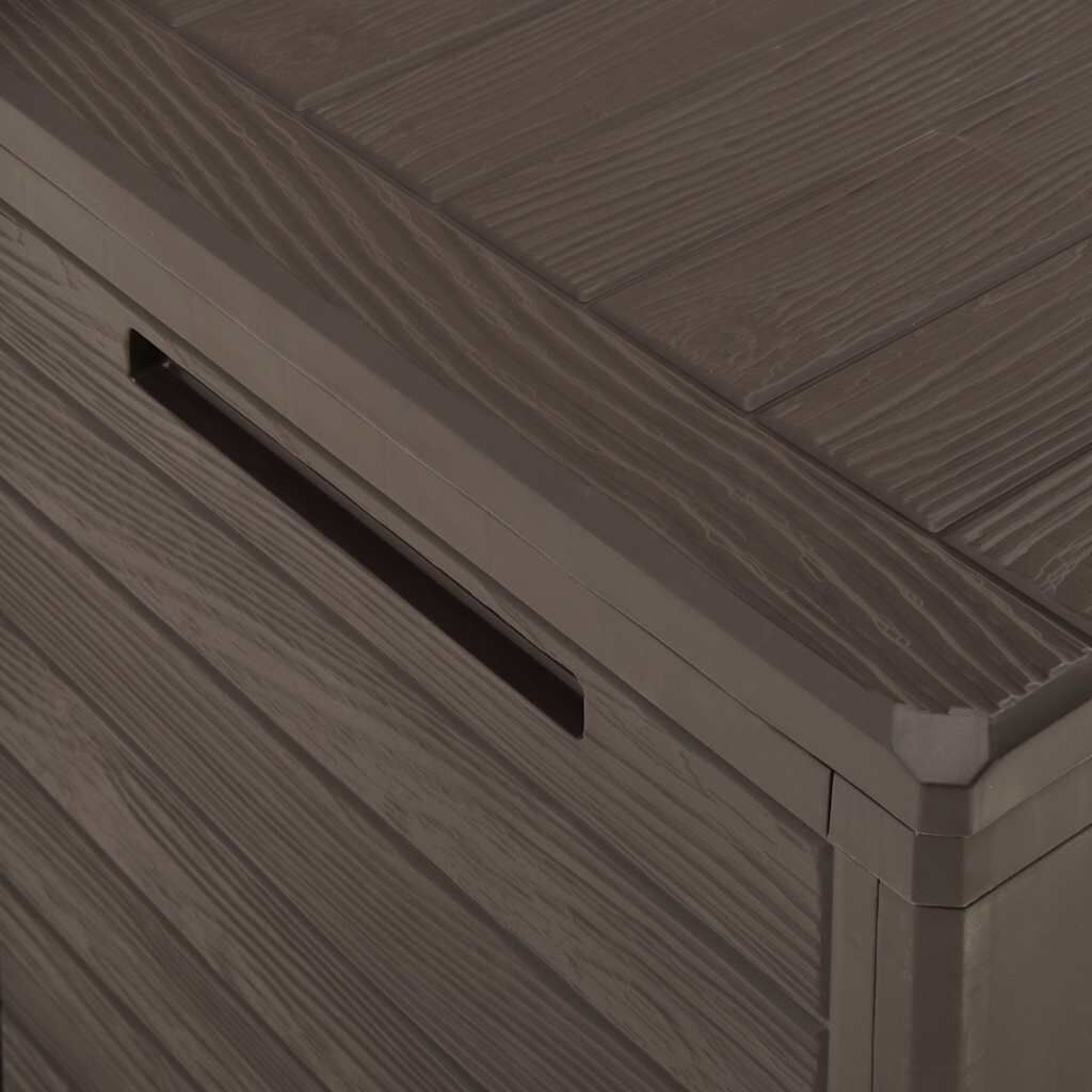 vidaXL Μπαούλο Αποθήκευσης Κήπου Καφέ 78 x 44 x 55 εκ.