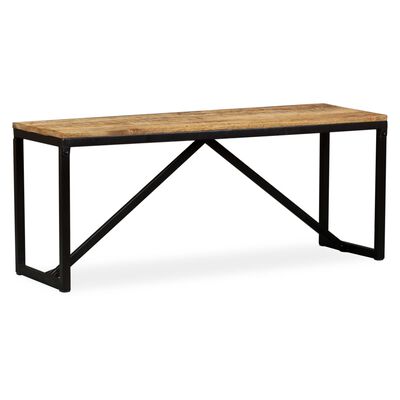 vidaXL Πάγκος 110 x 35 x 45 εκ. από Μασίφ Ξύλο Μάνγκο