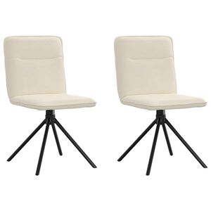 Καρέκλες Τραπεζαρίας vidaXL 2 τεμ Λινό