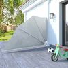 vidaXL Σκίαστρο Βεράντας Πλαϊνό Πτυσσόμενο Γκρι 160 x 240 εκ.