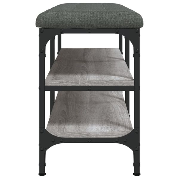 vidaXL Παπουτσοθήκη Γκρι Sonoma 82x32x47 εκ. από Επεξεργασμένο Ξύλο