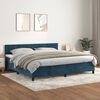 vidaXL &Kappa;&rho;&epsilon;&beta;ά&tau;&iota; Boxspring &mu;&epsilon; &Sigma;&tau;&rho;ώ&mu;&alpha; &Sigma;&kappa;&omicron;ύ&rho;&omicron; &Mu;&pi;&lambda;&epsilon; 200x200 &epsilon;&kappa;. &Beta;&epsilon;&lambda;&omicron;ύ&delta;&iota;&nu;&omicron;