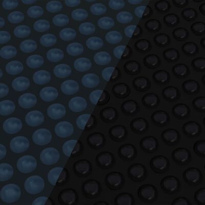 vidaXL Κάλυμμα Πισίνας Ηλιακό Μαύρο/Μπλε 260x160 εκ. από Πολυαιθυλένιο