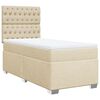 vidaXL &Kappa;&rho;&epsilon;&beta;ά&tau;&iota; Boxspring &mu;&epsilon; &Sigma;&tau;&rho;ώ&mu;&alpha; &Kappa;&rho;&epsilon;&mu; 100 x 200 &epsilon;&kappa;. &Upsilon;&phi;&alpha;&sigma;&mu;ά&tau;&iota;&nu;&omicron;