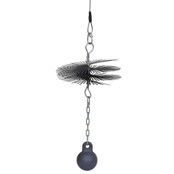 Κυκλική Βούρτσα Καθαρισμού Καμινάδας Φ 25 cm