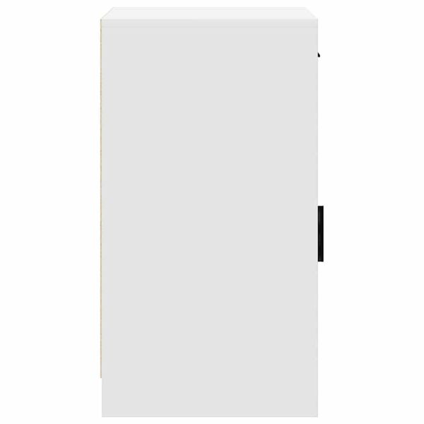 vidaXL Πλαϊνό γραφείο Λευκό 40 x 40.5 x 75 εκ Επεξεργασμένο ξύλο