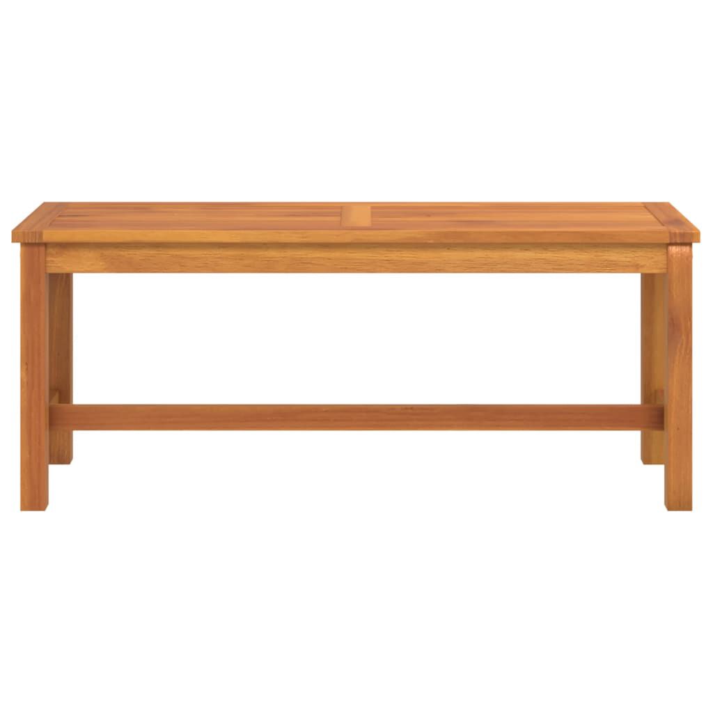 vidaXL Παγκάκι Κήπου 110x35x45 εκ. από Μασίφ Ξύλο Ακακίας